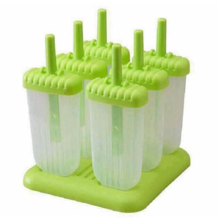 . Bộ khuôn làm kem 6 que chuyên sỉ sll