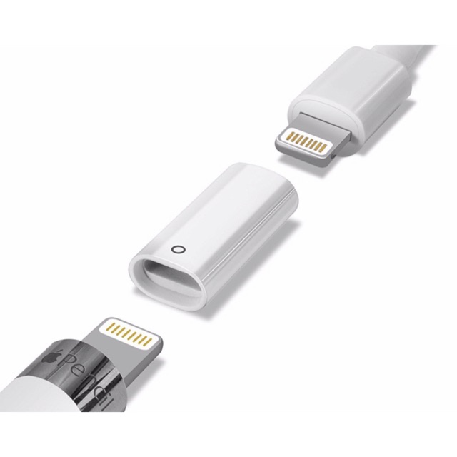 Đầu sạc Adapter Lightning dành cho Apple Pencil 1