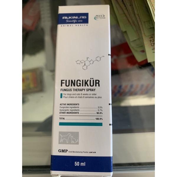 Chai Phun Diệt Nấm Ngoài Da Trên Chó Mèo FUNGIKUR 50ml