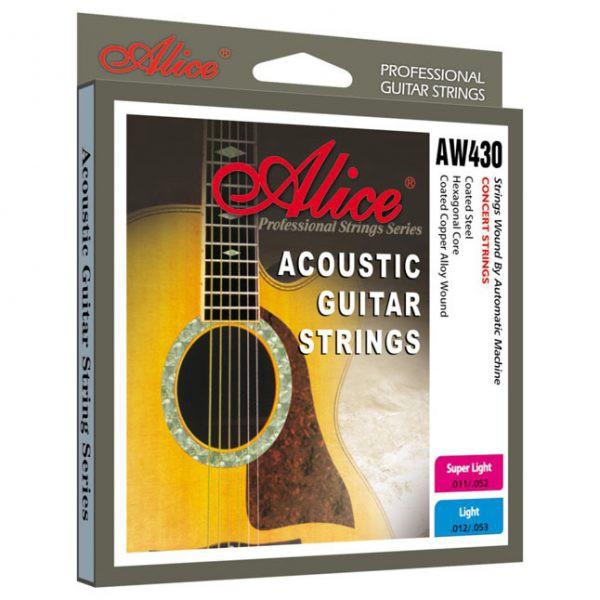 Dây đàn guitar acoustic Alice AW430 - SOLG