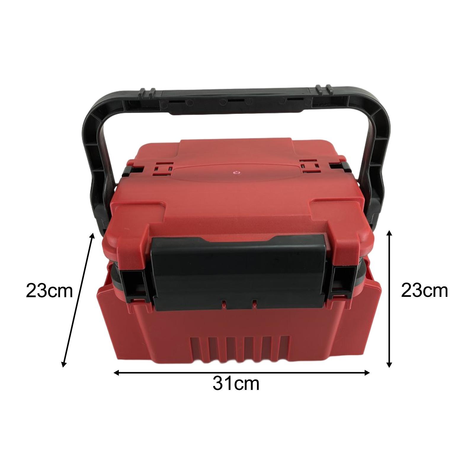 Fishing Tackle Box Organizer Hard Case Portable Fishing Gear Tackle Box