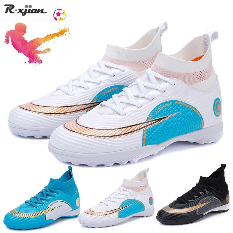 LCRTZKG futsal giày bóng đá nam thể thao ngoài trời trẻ em trai trong nhà bóng đá hiệp hội chống trượt TF/AG bóng đá đào tạo khởi động