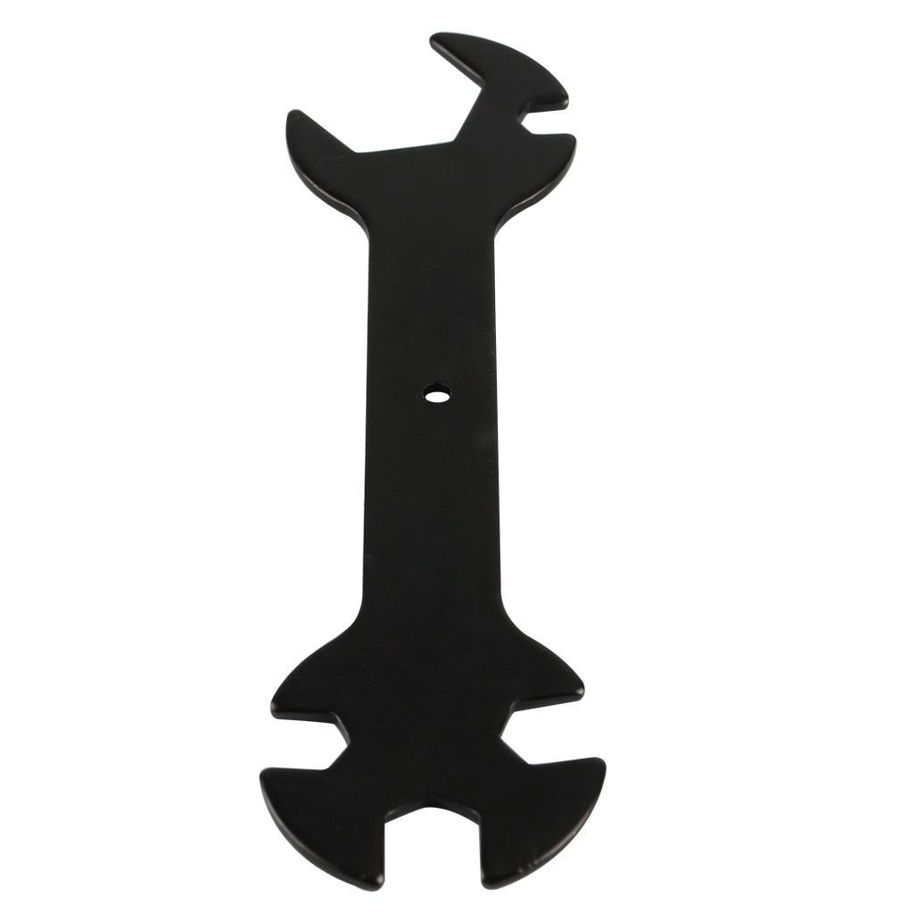 Parts Tool Wrench Stay 5.7mm to 20.2mm Steel Spanner Black