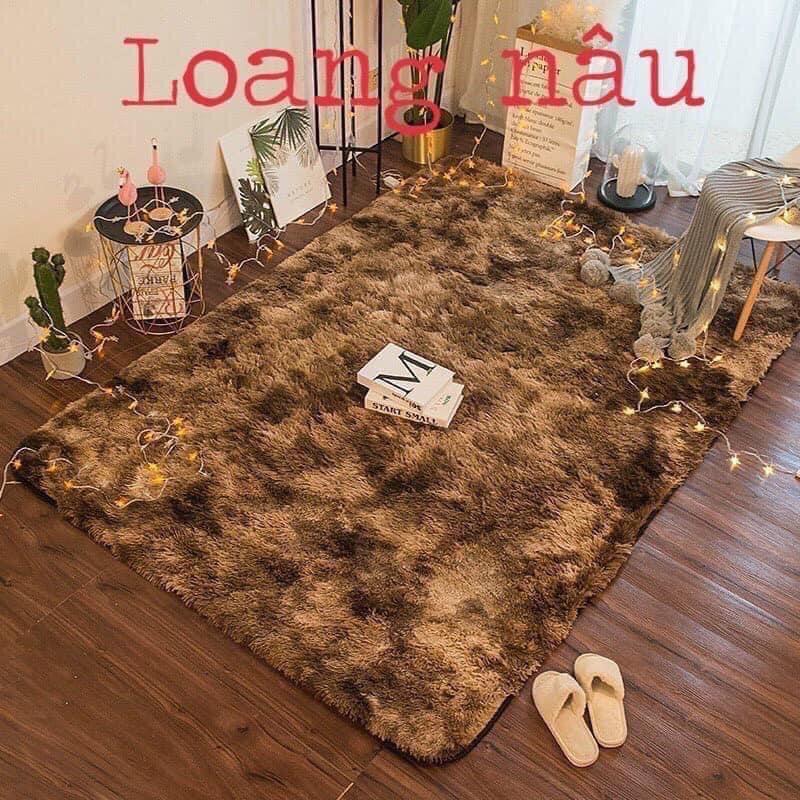 Thảm Lông dầy hàng đẹp kt 1m6 x 2m