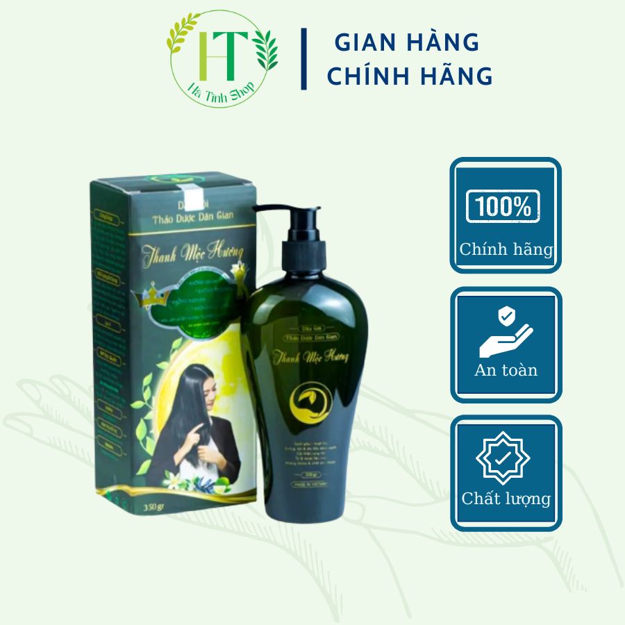 Dầu gội thảo dược Thanh Mộc Hương sạch gàu ngăn rụng tóc kích thích mọc tóc 350ml