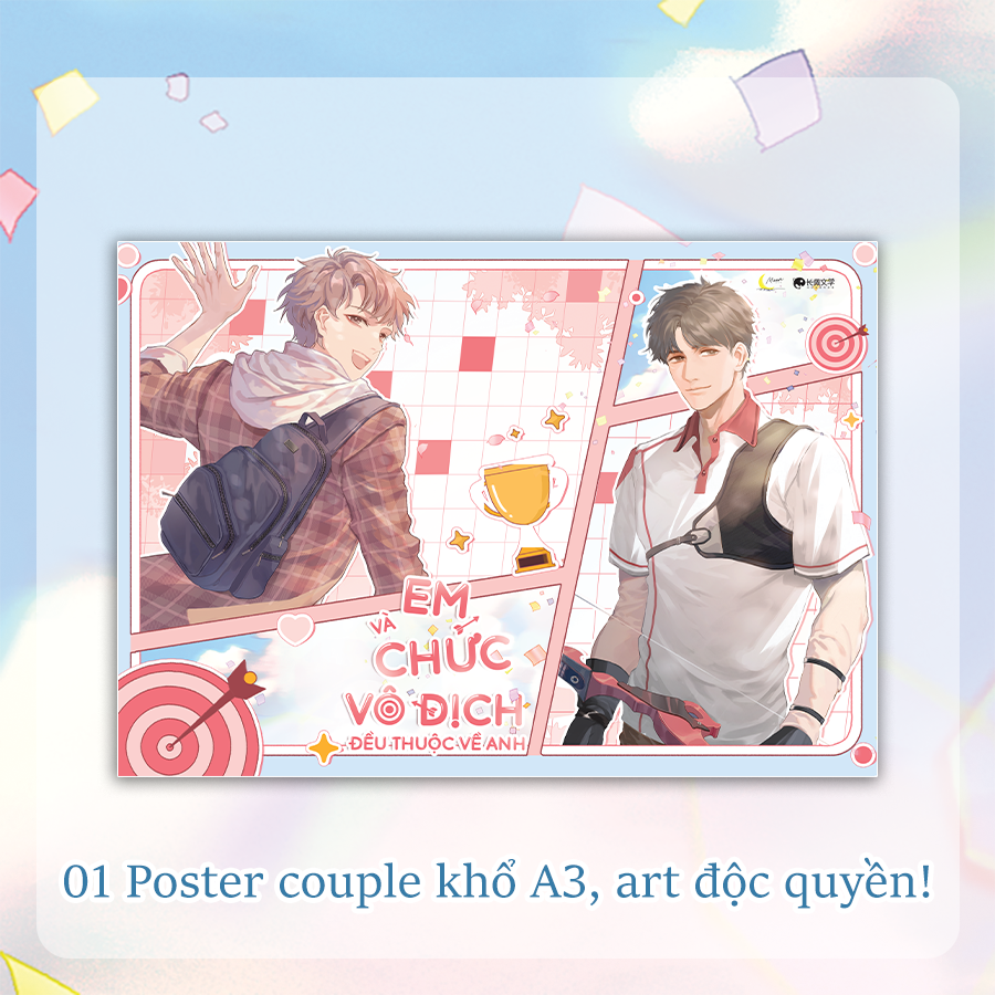 Sách - Em Và Chức Vô Địch Đều Thuộc Về Anh - Tập 2 - Bản Đặc Biệt - Tặng Kèm Bookmark + Poster A3 + Standee Chibi