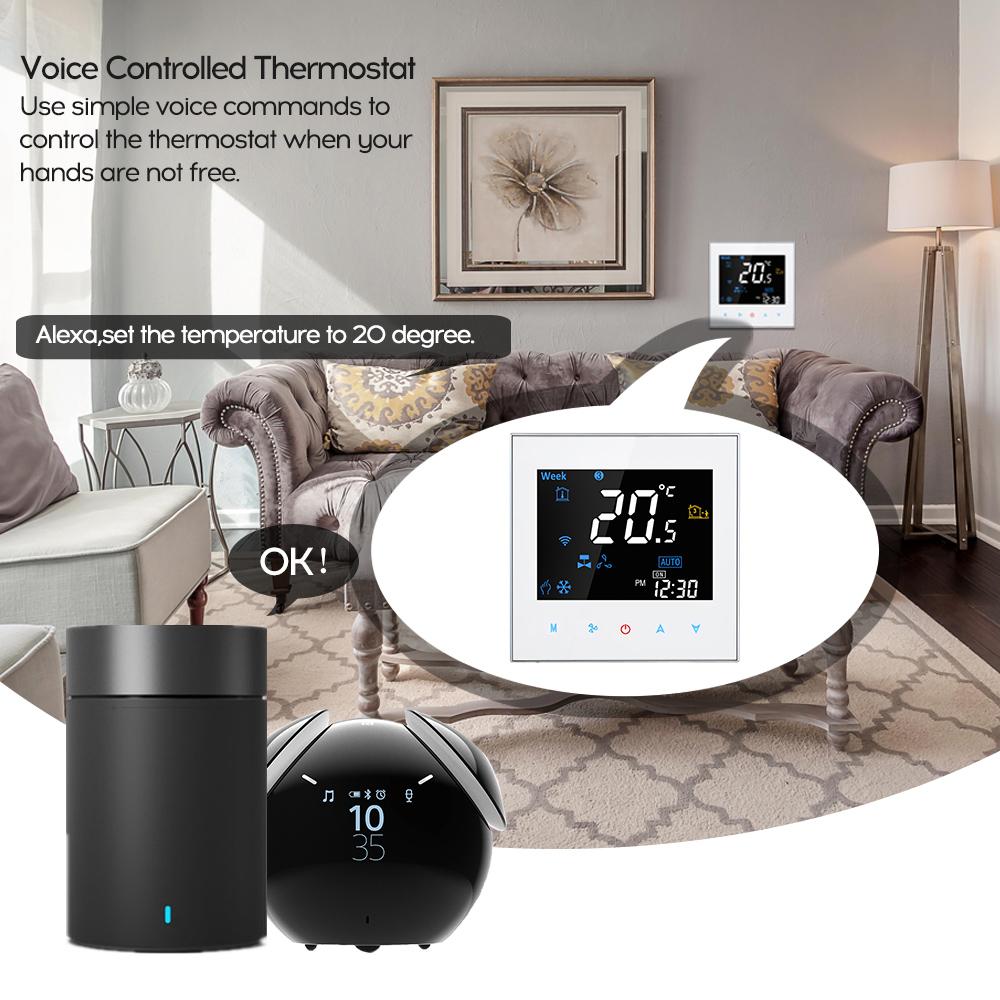 Bộ Điều Khiển Nhiệt Độ Thông Minh Wifi-Fi Kỹ Thuật Số Điều Khiển Bằng Giọng Nói