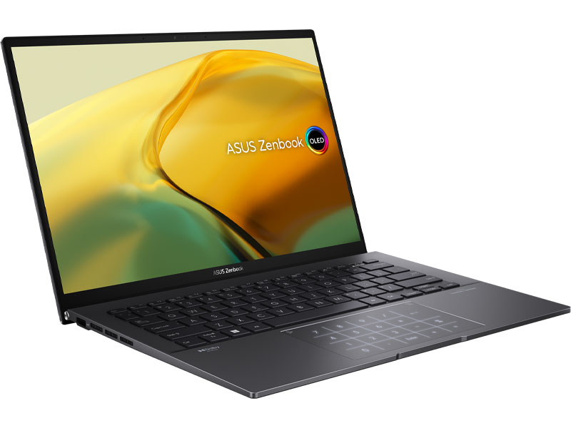 Laptop Asus Zenbook 14 OLED UM3402YA - KM074W (Ryzen 5-5625U | 8GB | 512GB | Radeon Graphics | 14 inch 2.8K | Windows 11 | Jade Black) - Hàng Chính Hãng - Bảo Hành 24 Tháng