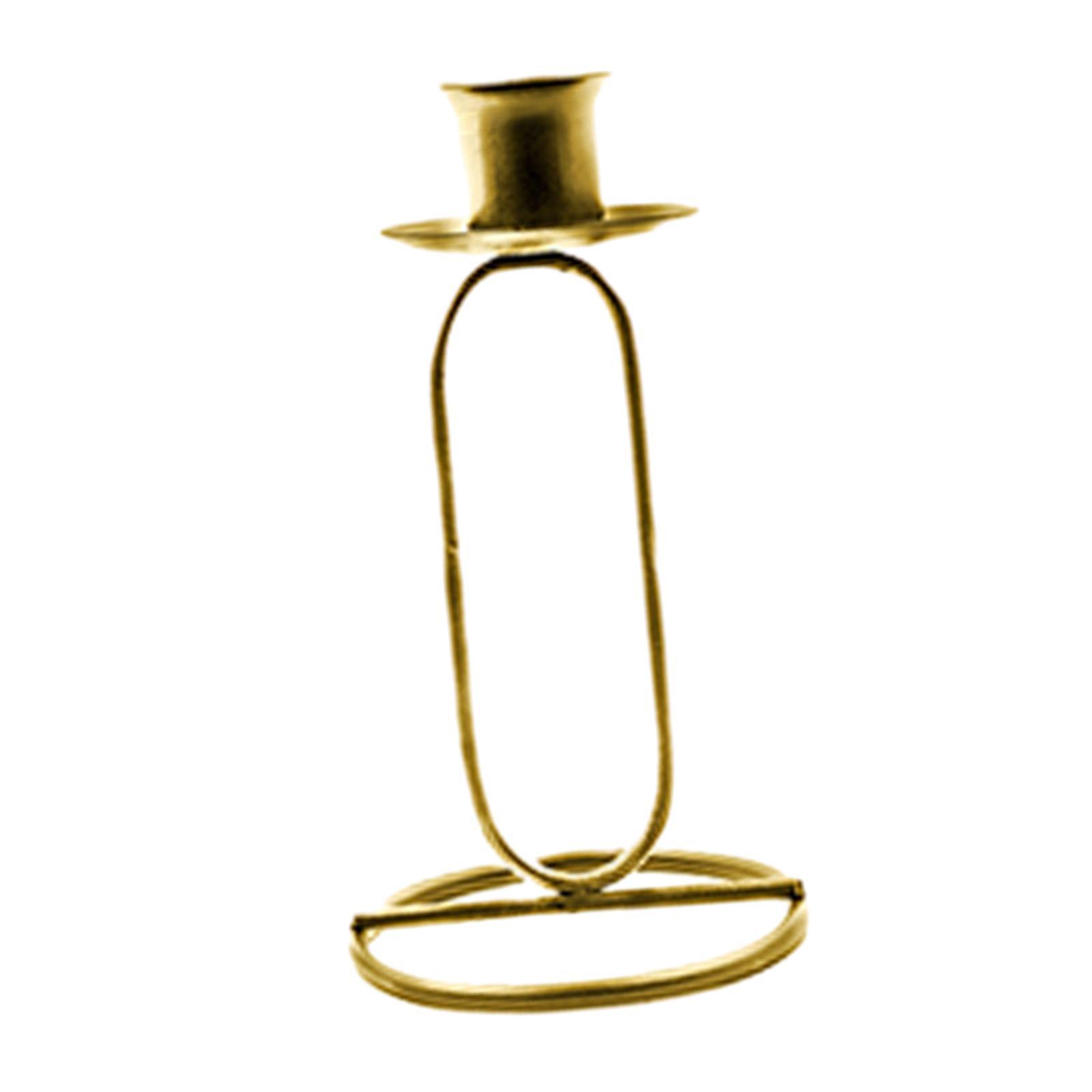 Metal Candlestick Tealight Candle Holder Candelabra Votive Candles Stand Iron Candleholder for Housewarming Farmhouse Home Fireplace
