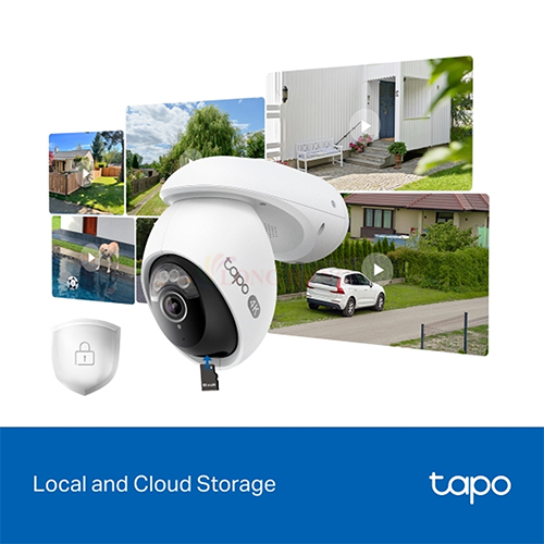 Camera ngoài trời TP-Link Tapo Outdoor Pan/Tilt Home Security Wifi QHD 8MP 4K C560WS - Hàng chính hãng