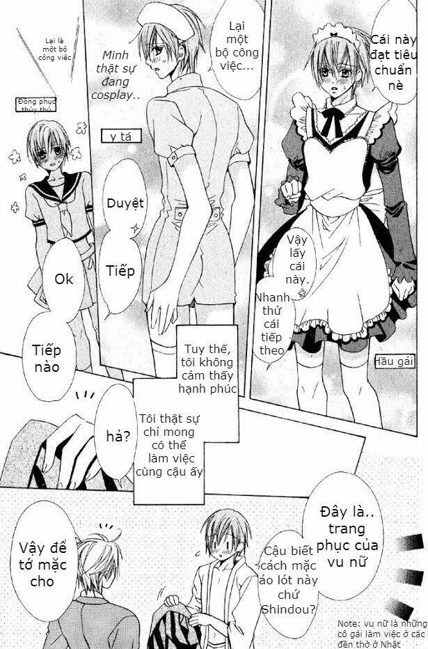 chào mừng đến quán cafe cosplay chapter 1 16