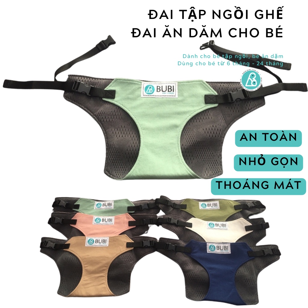 BUBI - ĐAI ĂN DẶM - ĐAI AN TOÀN CHO BÉ