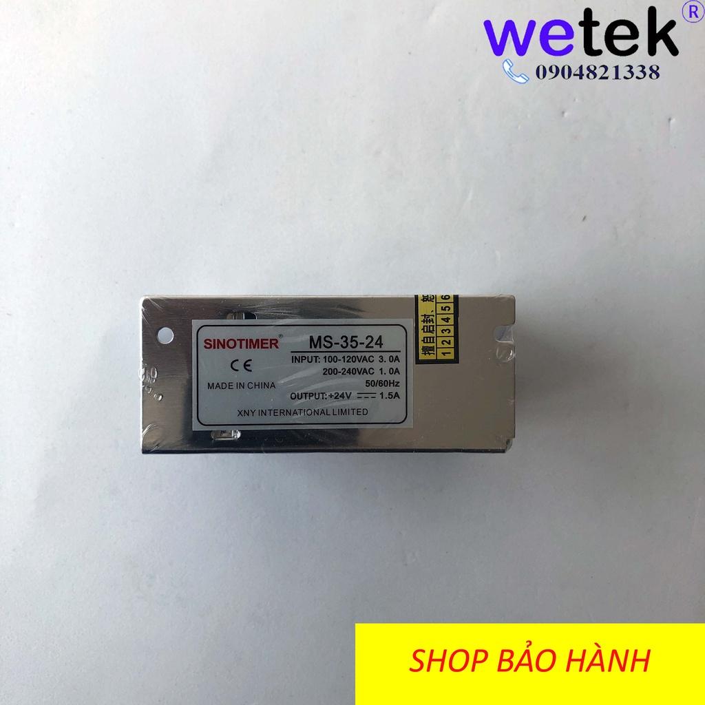 Nguồn xung tổ ong thương hiệu Sinotimer MS-35-24, 35W, 24Vdc, 1.5A, SMPS, hàng cao cấp bảo hành 12T