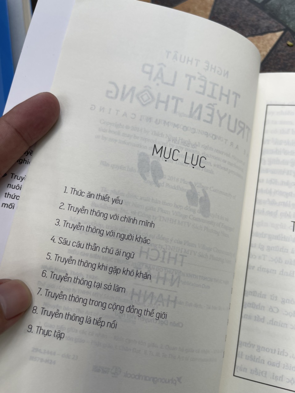 (Tái bản 2022) NGHỆ THUẬT THIẾT LẬP TRUYỀN THÔNG - Thích Nhất Hạnh - Phương Nam Book – bìa mềm