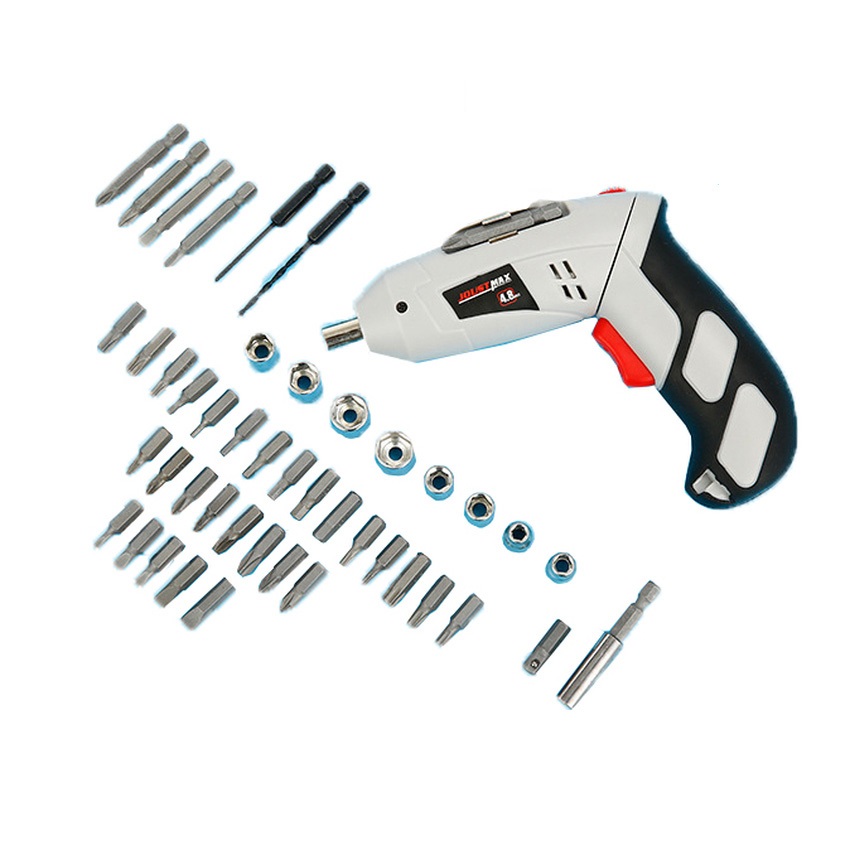 Máy khoan mini cầm tay để tháo và vặn ốc vít 45 chi tiết dùng pin sạc