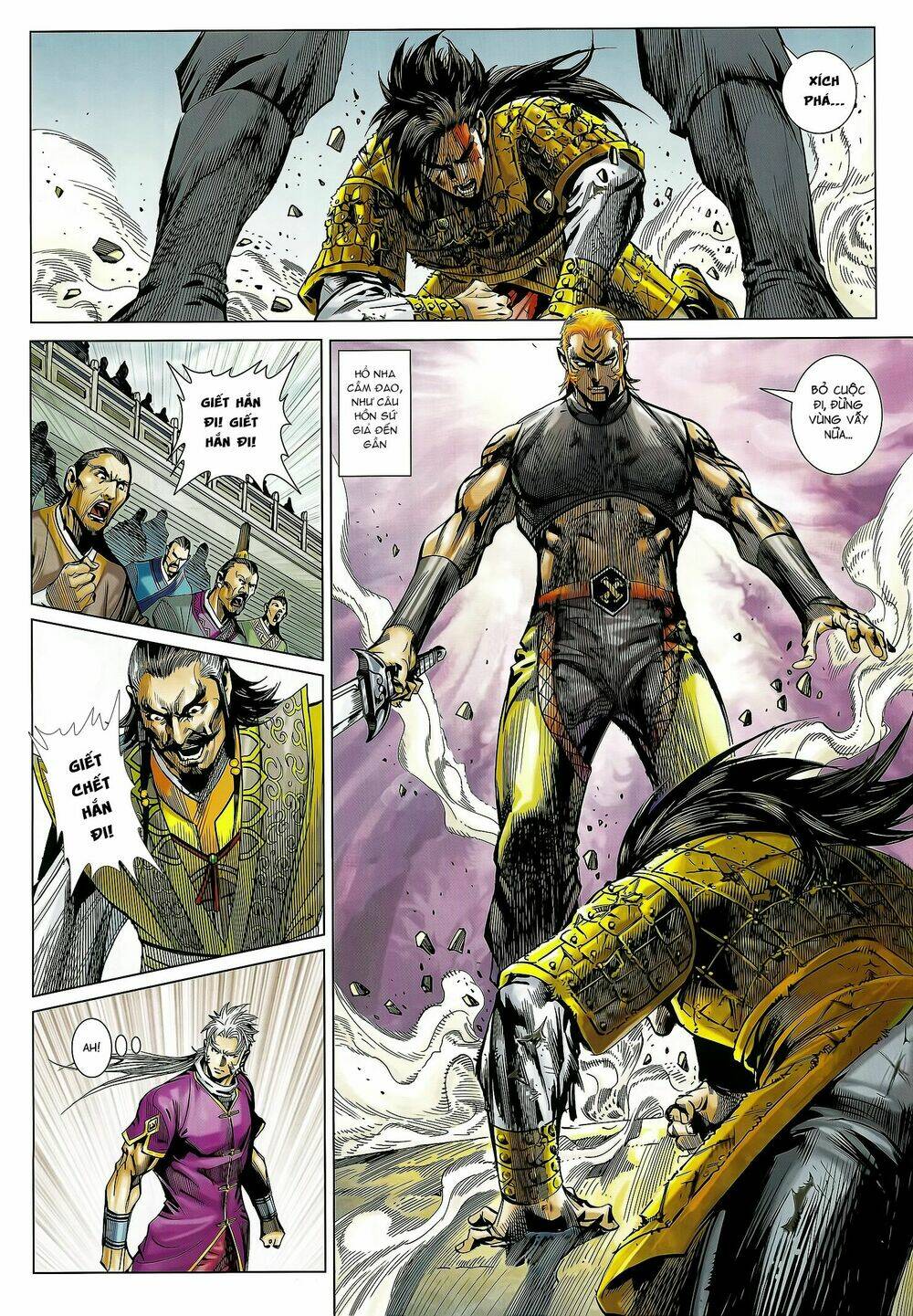 xuân thu mãnh sĩ chapter 16.2 9