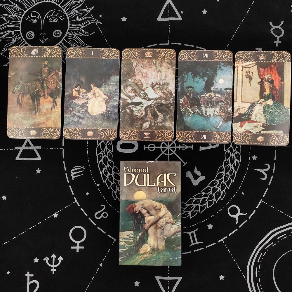 Bài Tarot Edmund Dulac Tarot Giá Rẻ Tặng File Tiếng Anh Và Đá Thanh Tẩy