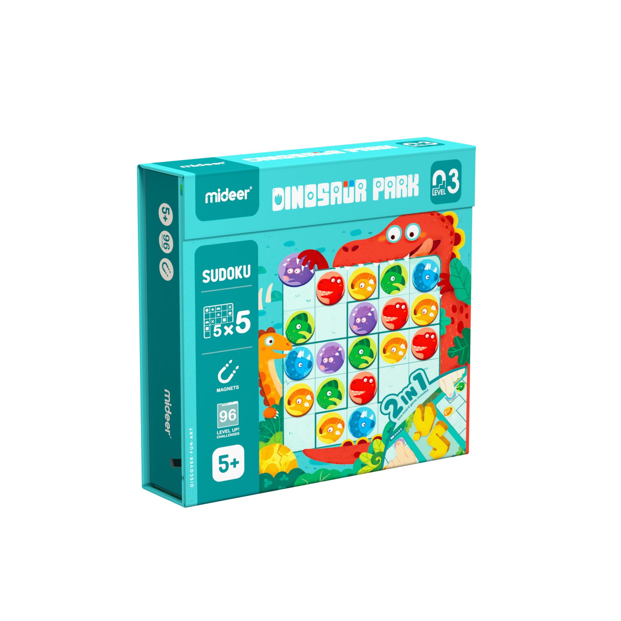 SUDOKU- MIDEER Trò chơi phát triển trí não cho bé - 4 cấp độ