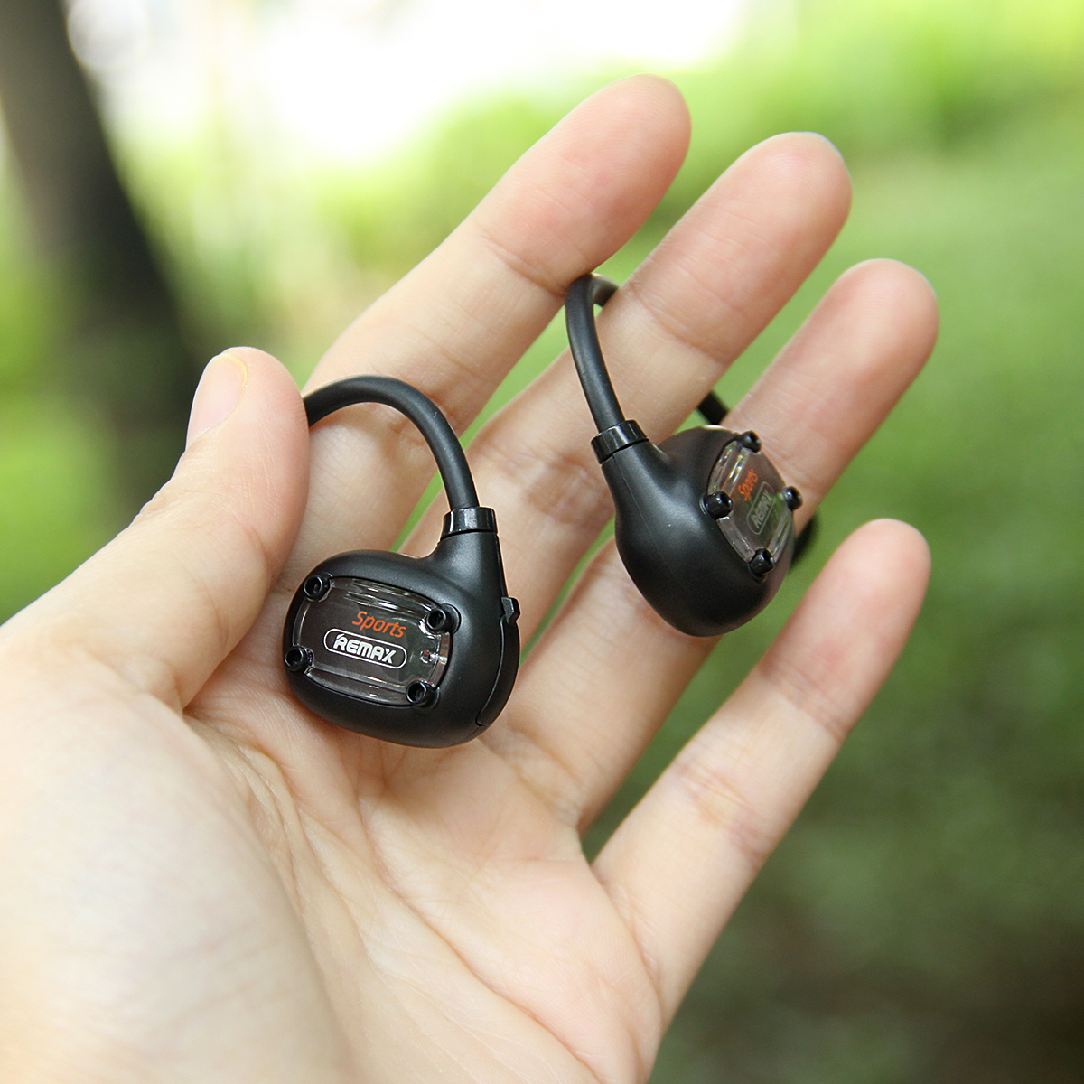 Tai nghe dẫn xương thể thao Bluetooth Remax RB-S7 Dẫn truyền âm thanh qua xương sọ, không gây đau tai Hàng Chính Hãng Remax