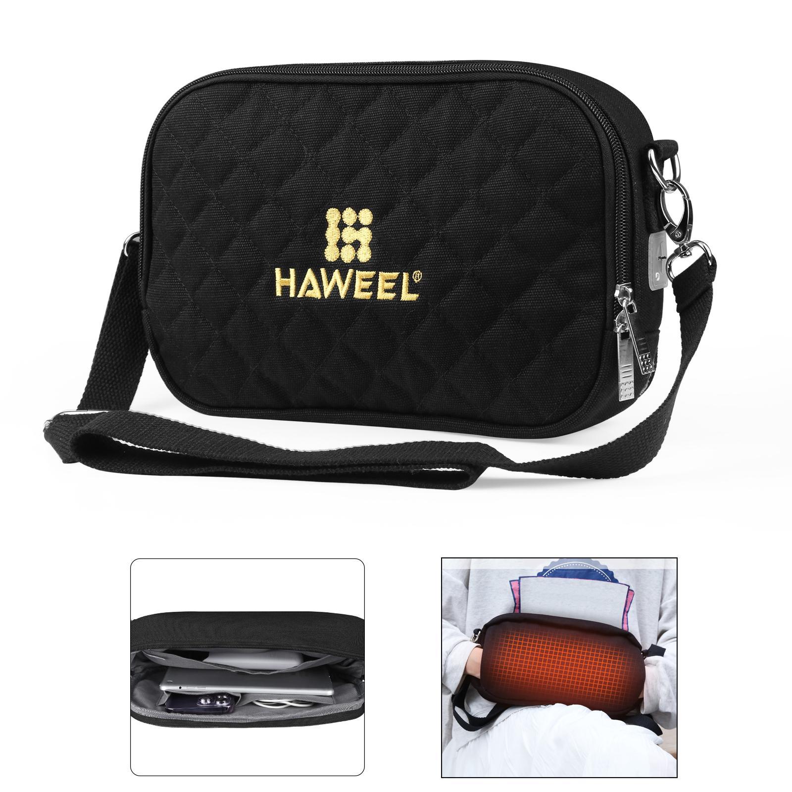 Hand Warmer Storage Bag USB with Detachable Heating Plate for Mountaineering