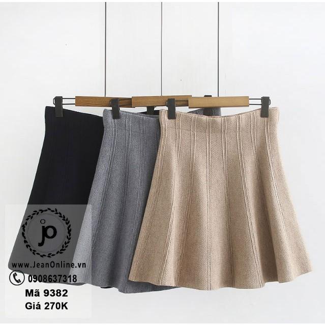 Bigsize Nữ - Chân Váy Len