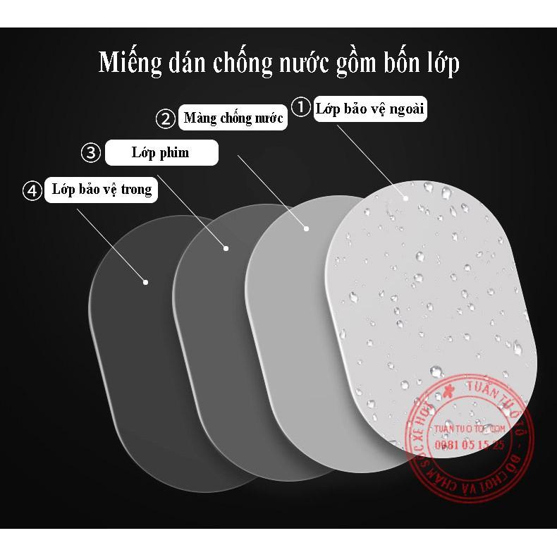 Miếng phim chống bán nước gương chiếu hậu ô tô