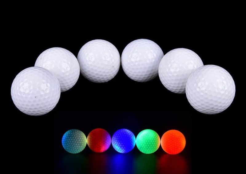 Bóng golf phát sáng tập chơi buổi tối nhiều màu shop GOLF PRO BB005