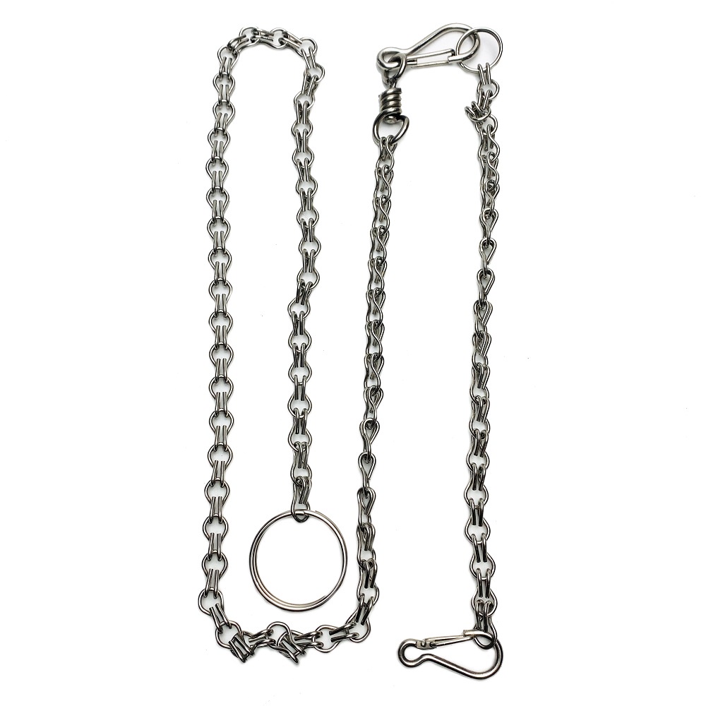 Dây Xích thú cưng inox kèm vòng cổ 103cm+35cm
