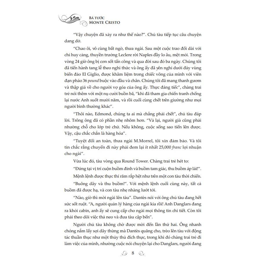 Sách - Bá tước Monte Cristo + Tặng Bookmark