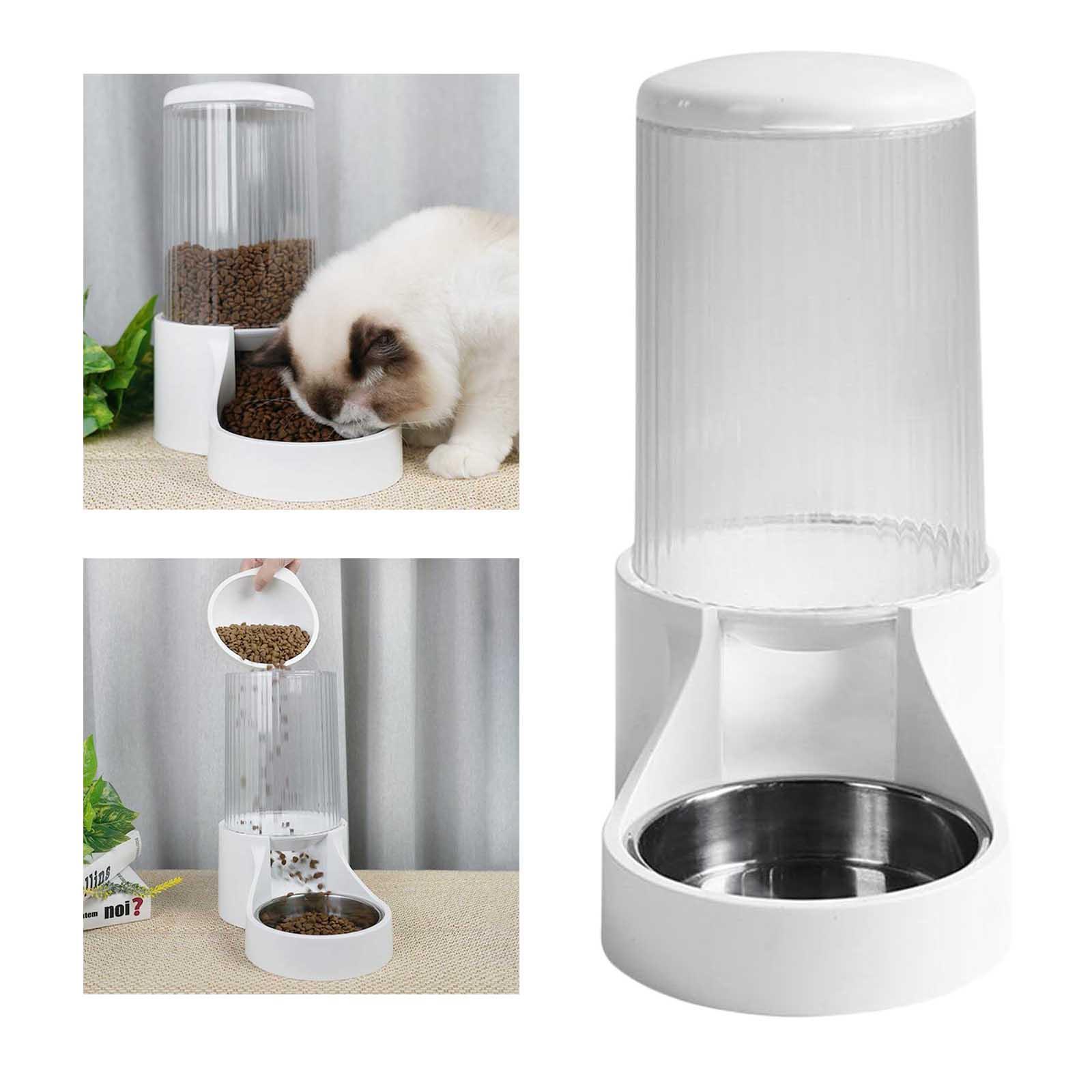 Automatic Feeder Small/Medium/Large Pets Automatic Food Feeder Waterer 2.7L, Travel Supply Feeder and Water Dispenser for Dog Cat Pet Small Animals