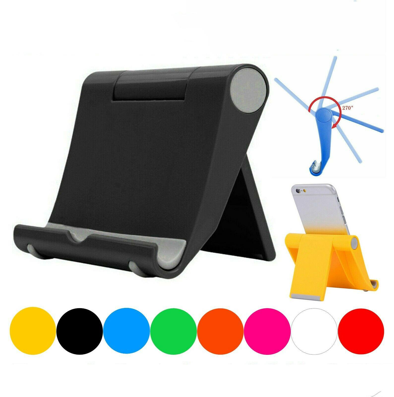 Folding Phone Tablet Holder Desktop Multifunctional Adjustable Mobile Phone Stand