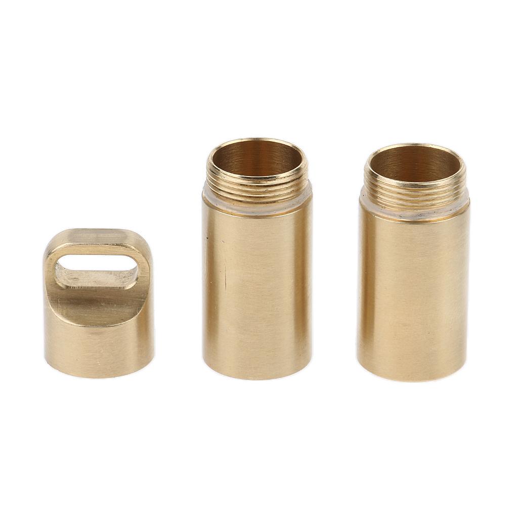 Portable Pill Case Waterproof Medicine Container Box Outdoor Emergency Tool