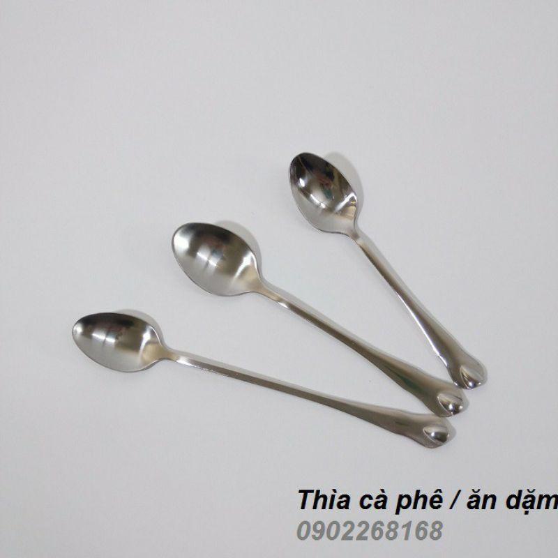 Thìa inox cao cấp dày dặn sáng bóng