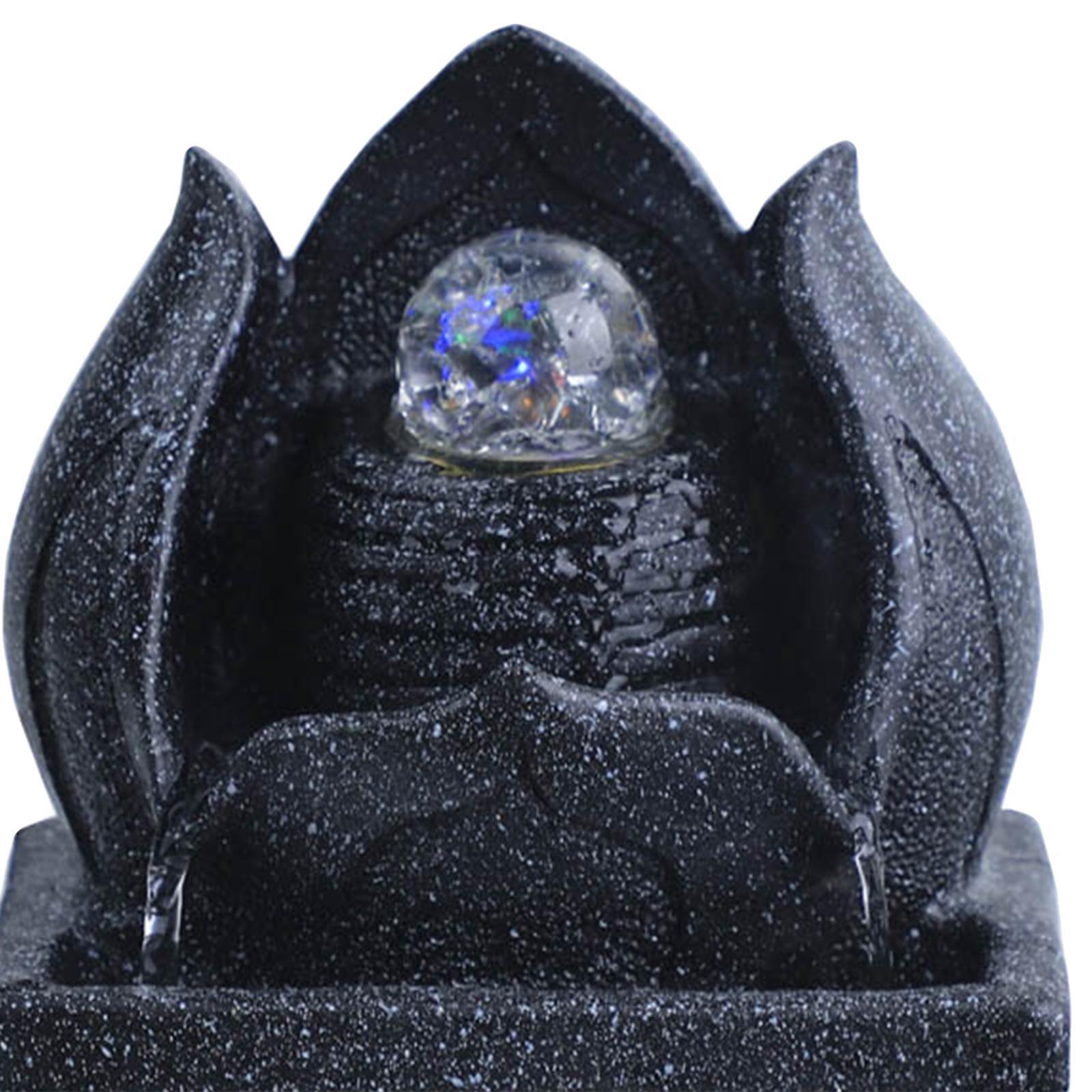 Fountain Waterfall Sculptures Zen Relaxation for Indoor Entryway Decoration