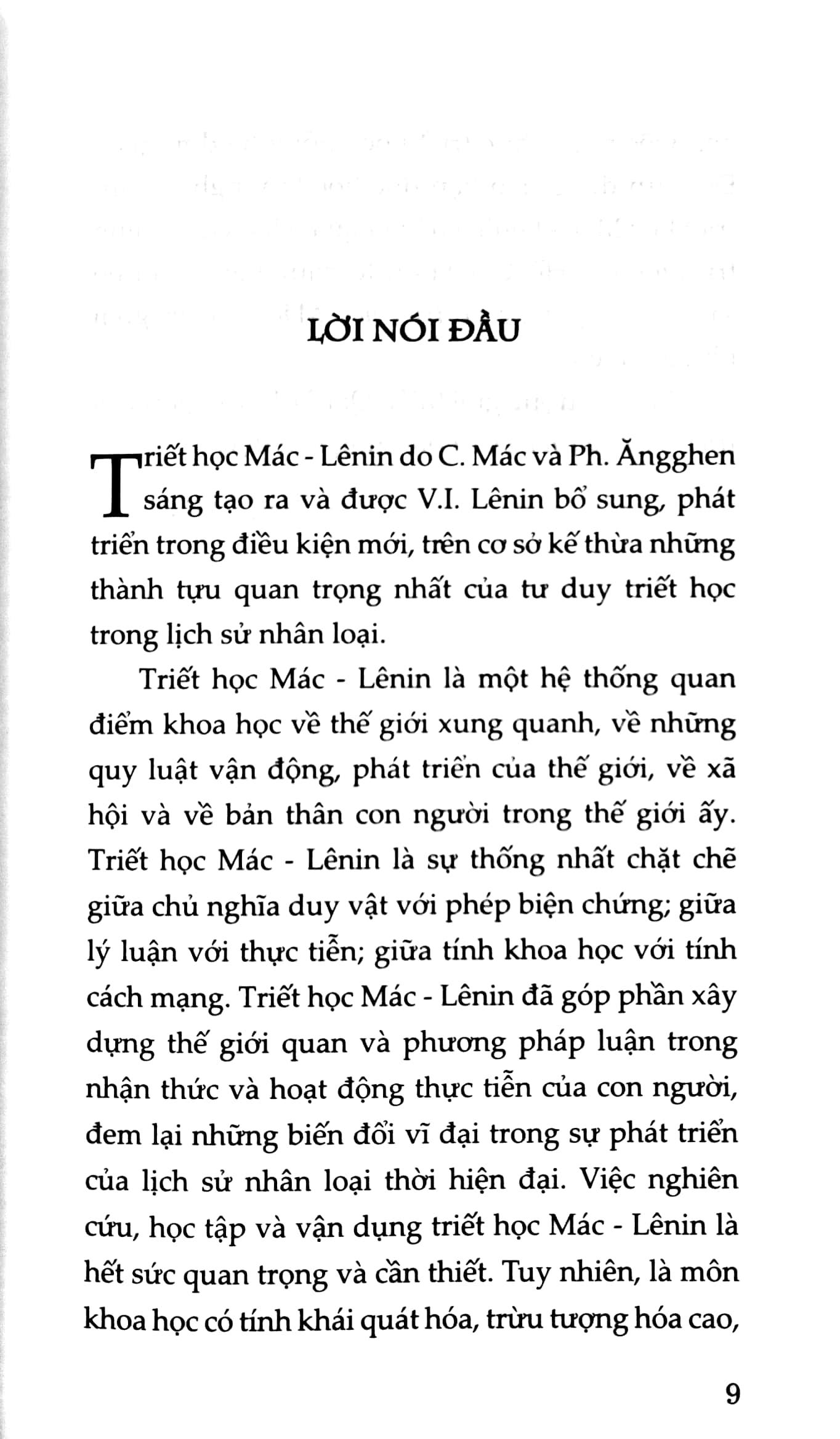 Thường Thức Về Triết Học Mác-Lênin - Quyển 1: Thế Giới Quan Triết Học Duy Vật Biện Chứng