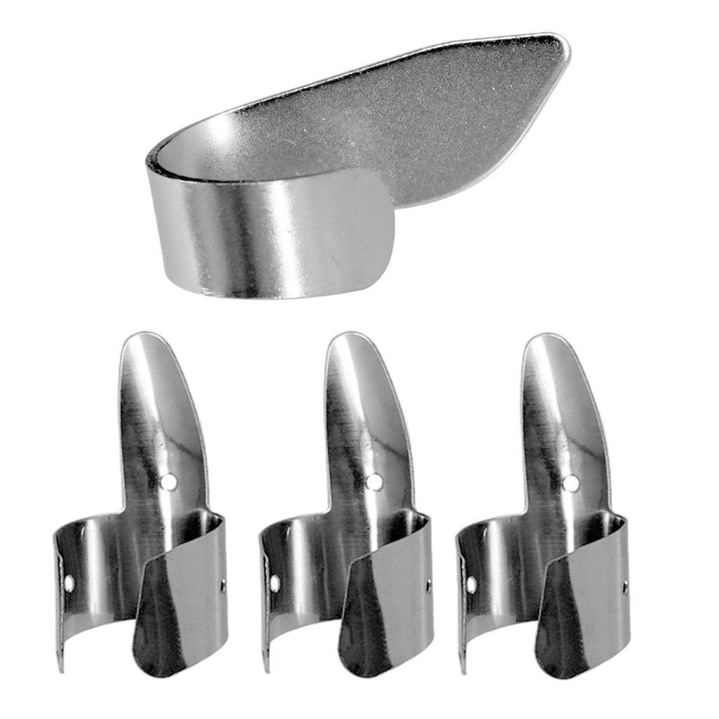 Sunnimix Đàn Ukulele Guitar Ngón Tay Cái Cốt Ngón Tay Phím Plectrum Cho Phần Guitar