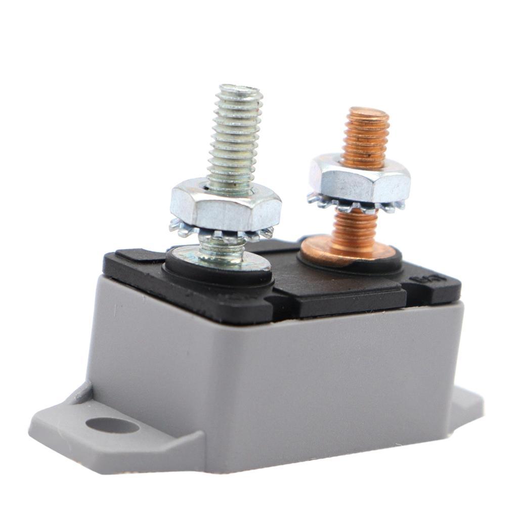 2Pcs 20A Boat Circuit Breaker Fuse Automatic Auto-Reset 12V/24V