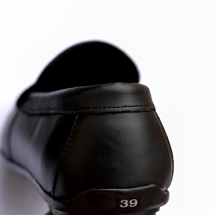 Giày nam da bò không dây mã GL66 mềm mịn