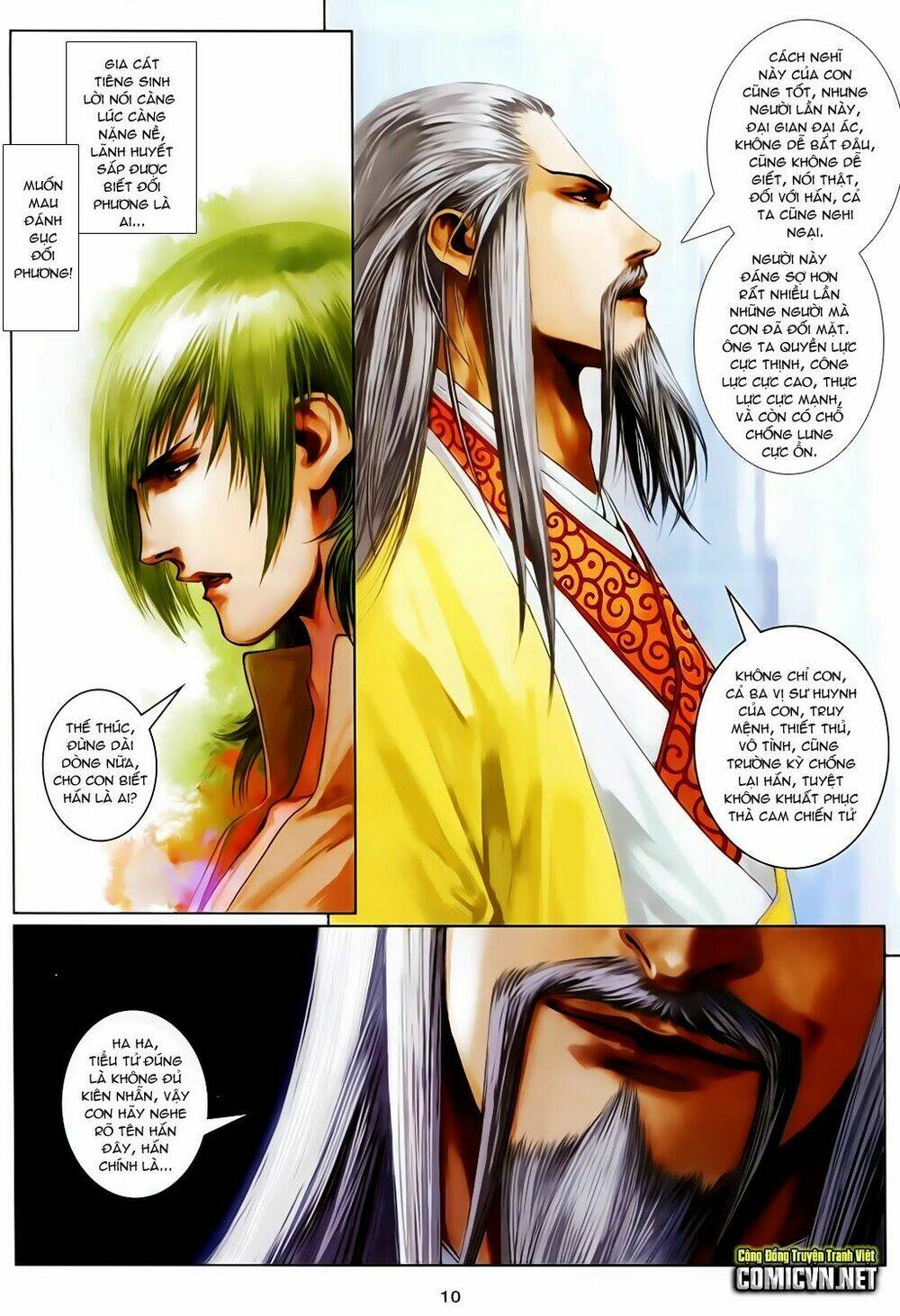 tân tác tứ đại danh bổ chapter 6 10