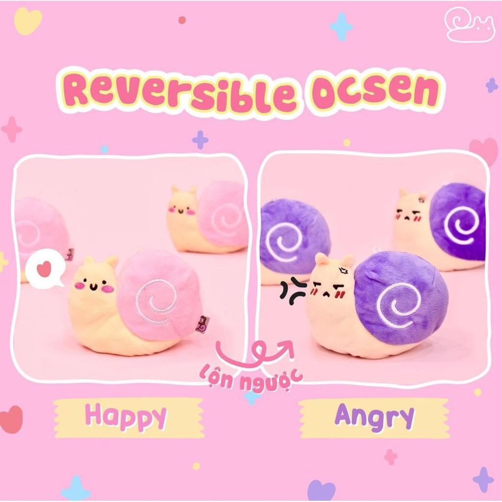 Gấu bông ốc sên cảm xúc siêu xinh