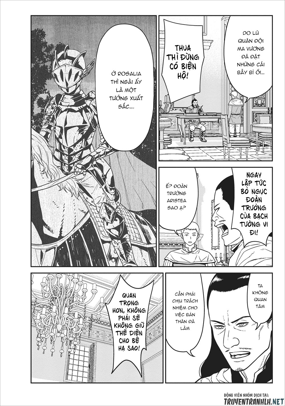 pháp sư mạnh nhất quân đội ma vương hoá ra là con người chapter 4 8