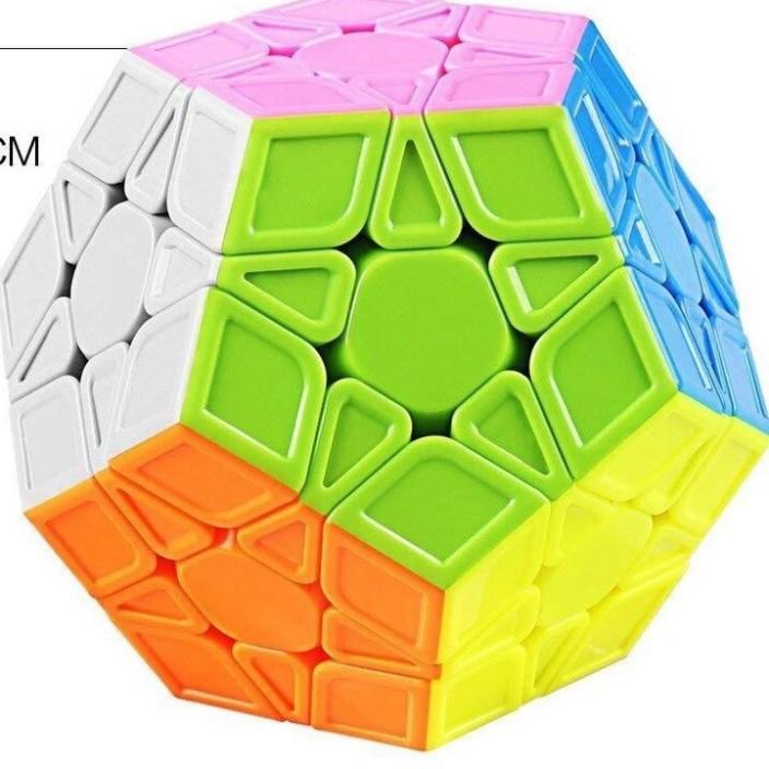 Rubik Megaminx QiYi QiHeng S Stickerless Rubik 12 Mặt Khối Lập Phương Rubik Biến Thể