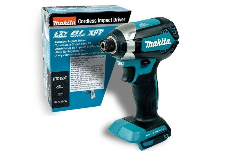 MÁY VẶN VÍT DÙNG PIN 18V 155NM MAKITA DTD153Z - HÀNG CHÍNH HÃNG
