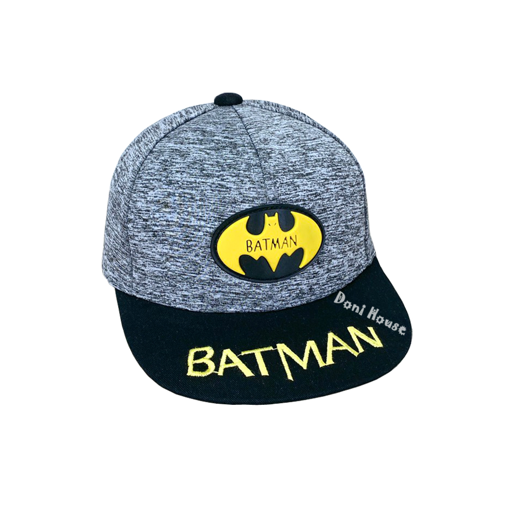 Nón Kết Mũ Lưỡi Trai Cho Bé Trai Gái Từ 6 7 8 9 10 Tuổi Vòng Đầu 53cm Batman NK251 - Doni House