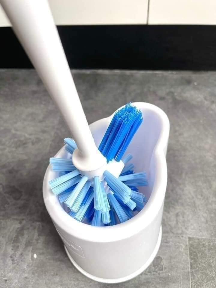 Cọ toilet Vileda gồm khay đựng Hàng chính hãng