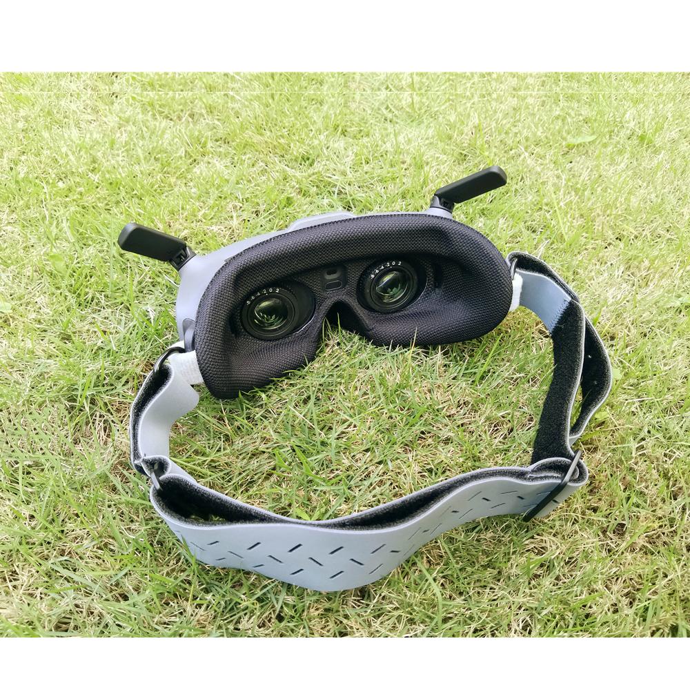Mặt nạ bảo vệ bằng bọt xốp Padding Pad Mask Pad Pad cho DJI Avata Goggles 2 VR Kính phụ kiện: Đen