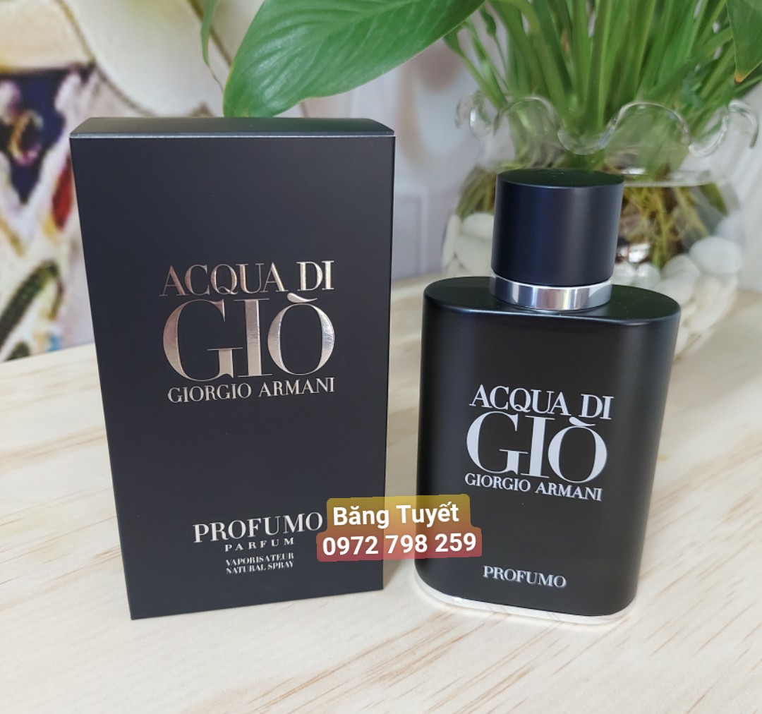 Nước hoa nam Giorgio Armani Acqua di Gio Profumo 75ml Pháp (Giò Đen)