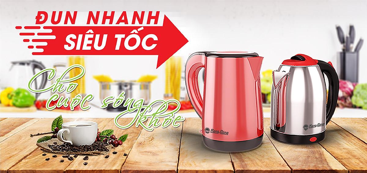 Ấm Điện Siêu Tốc Rạng Đông 1.8 Lít Chính Hãng