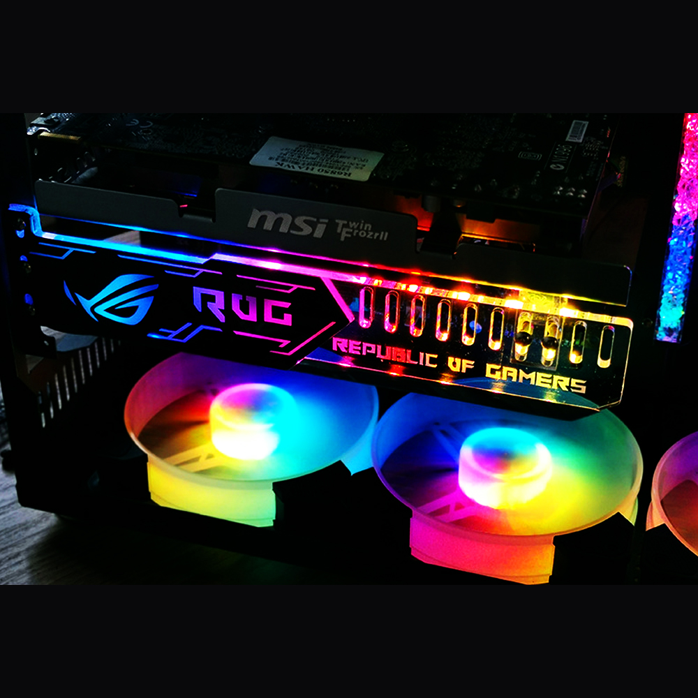 Giá Đỡ Card Đồ Họa RGb25 RGb Với Nguồn Điện 5V 4pin Lớn