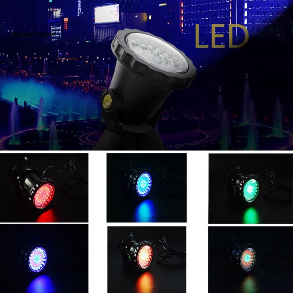 Đèn LED RGB Beautymartm1 Điều Khiển Từ Xa Nhiều Màu Sắc Chống Thấm Nước Trang Trí Bể Cá
